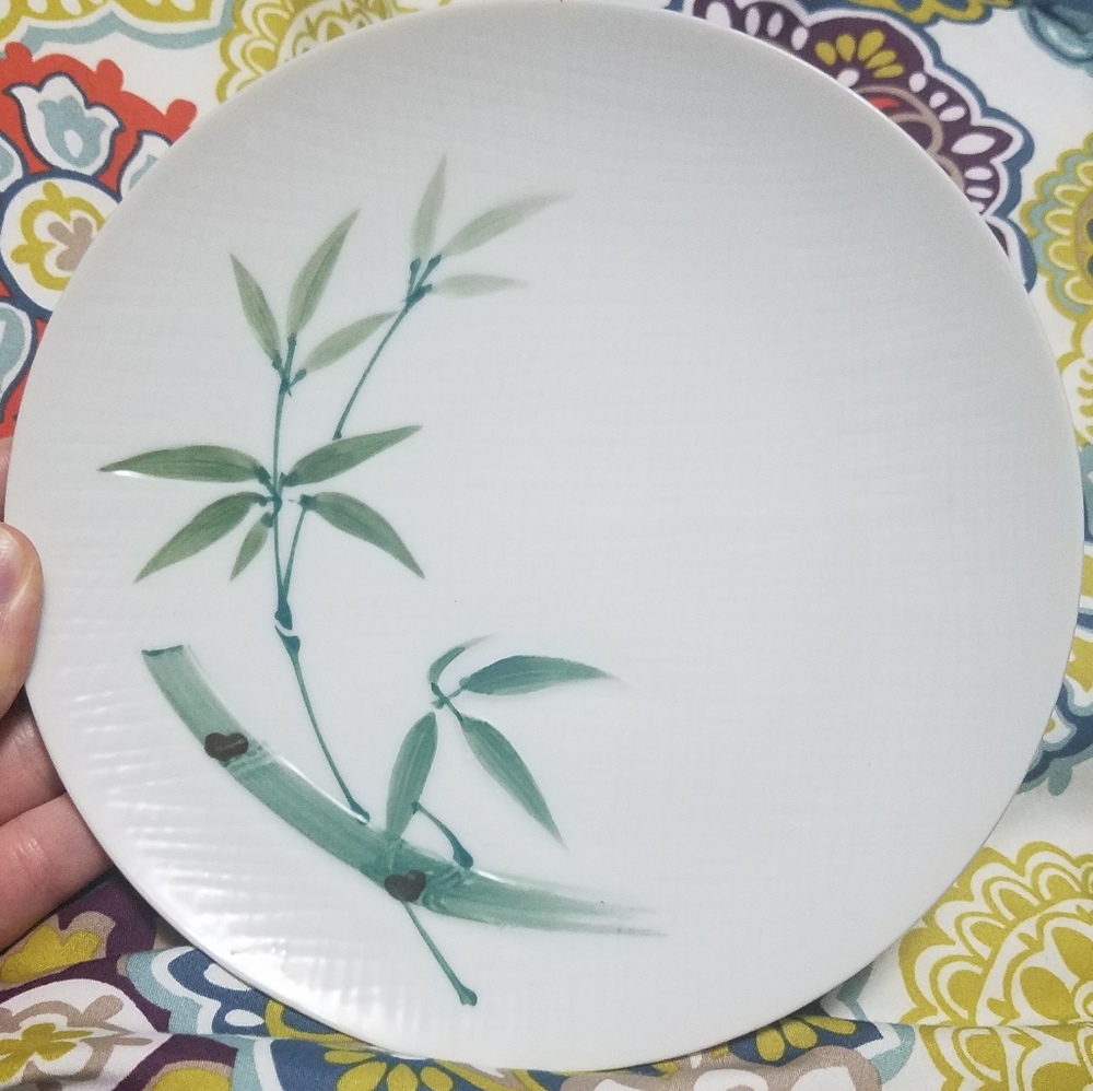 Vintage hand painted Bamboo china from Japan
